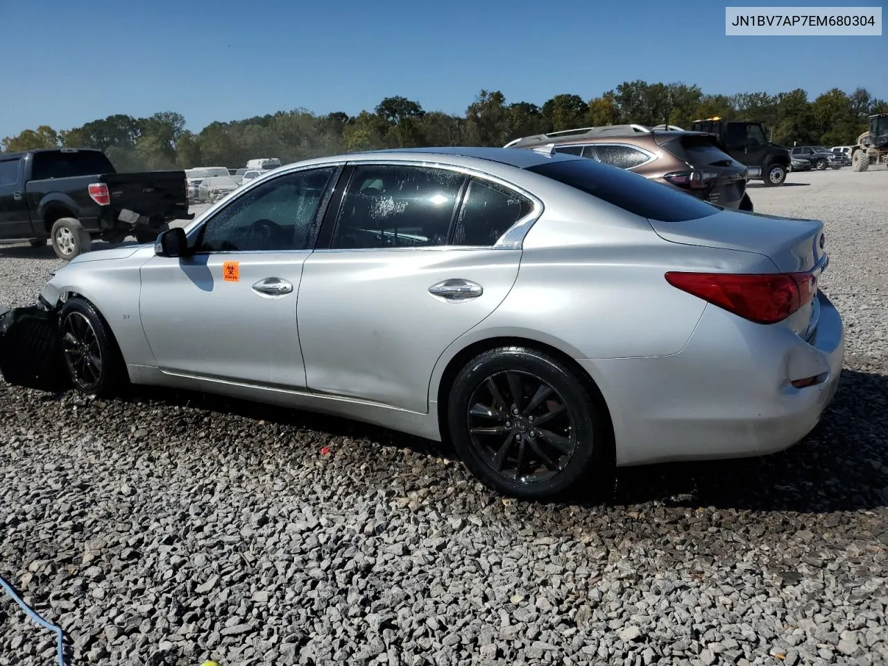 2014 Infiniti Q50 Base VIN: JN1BV7AP7EM680304 Lot: 75611674