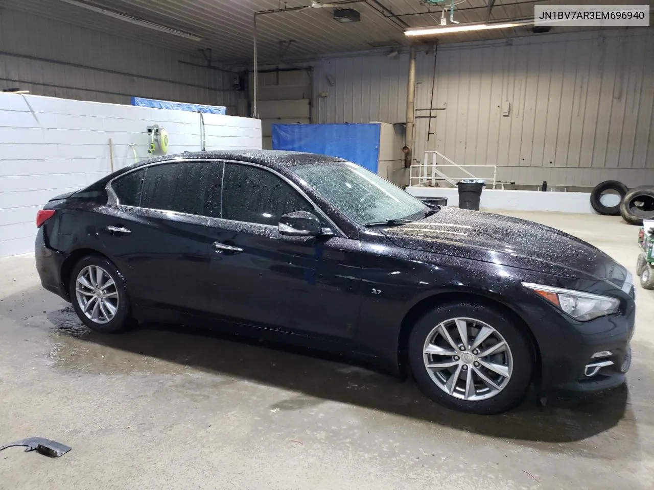 2014 Infiniti Q50 Base VIN: JN1BV7AR3EM696940 Lot: 76013774