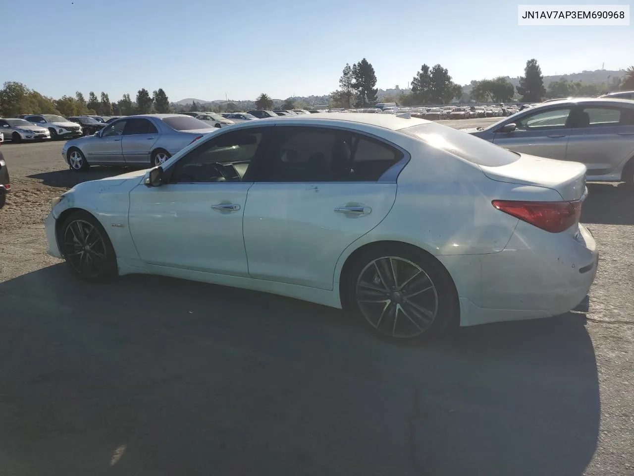 JN1AV7AP3EM690968 2014 Infiniti Q50 Hybrid Premium