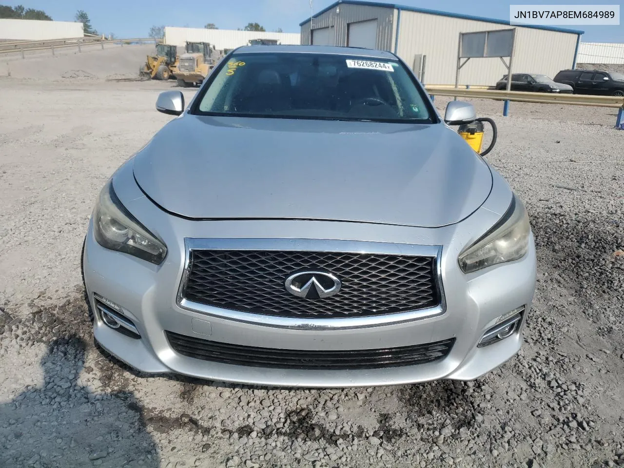 2014 Infiniti Q50 Base VIN: JN1BV7AP8EM684989 Lot: 76268244