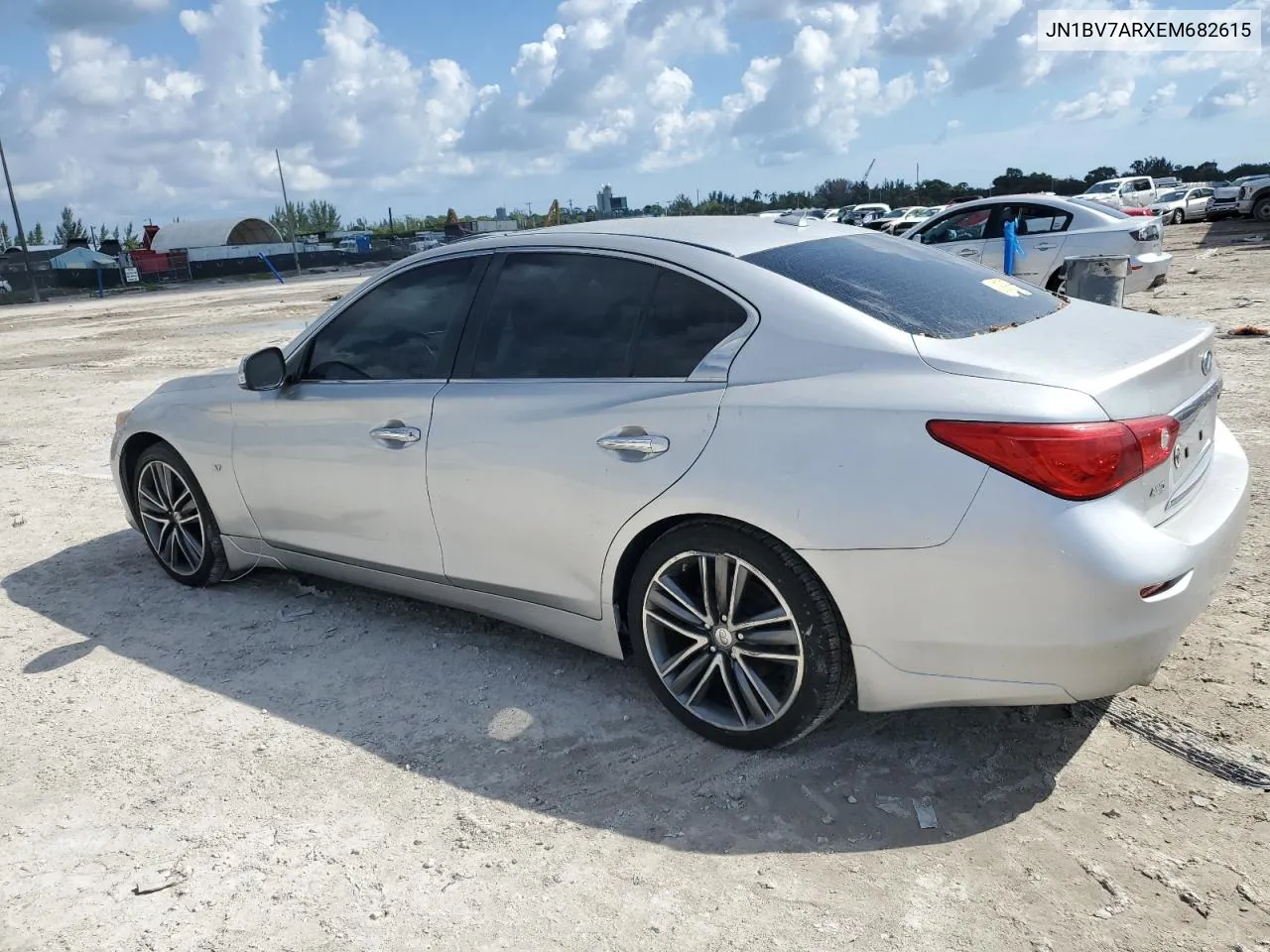 2014 Infiniti Q50 Base VIN: JN1BV7ARXEM682615 Lot: 76470444