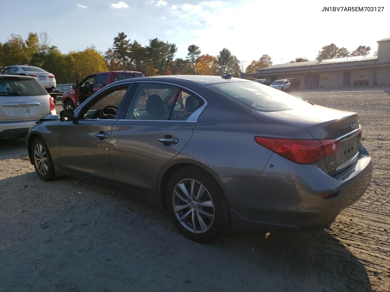 2014 Infiniti Q50 Base VIN: JN1BV7AR5EM703127 Lot: 76692994