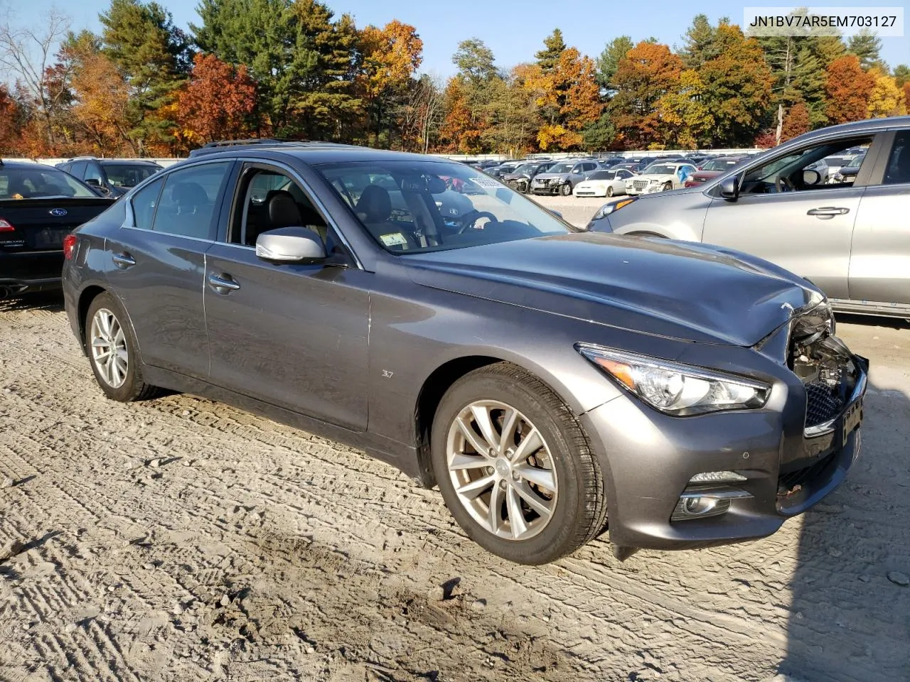 2014 Infiniti Q50 Base VIN: JN1BV7AR5EM703127 Lot: 76692994