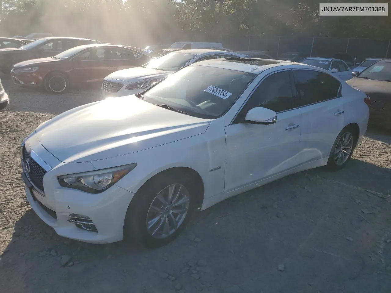 JN1AV7AR7EM701388 2014 Infiniti Q50 Hybrid Premium