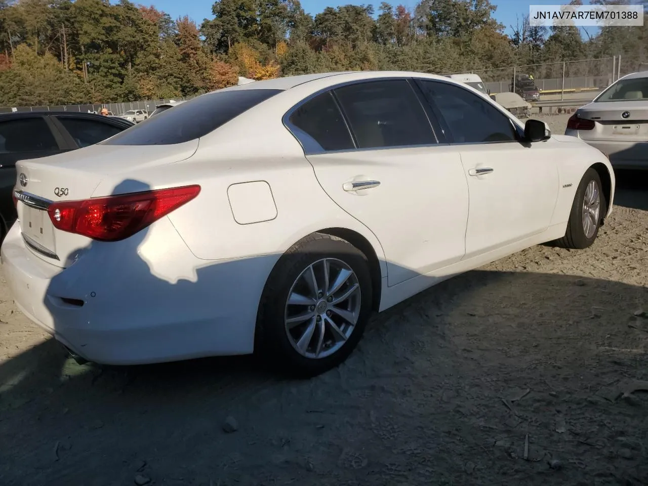 JN1AV7AR7EM701388 2014 Infiniti Q50 Hybrid Premium