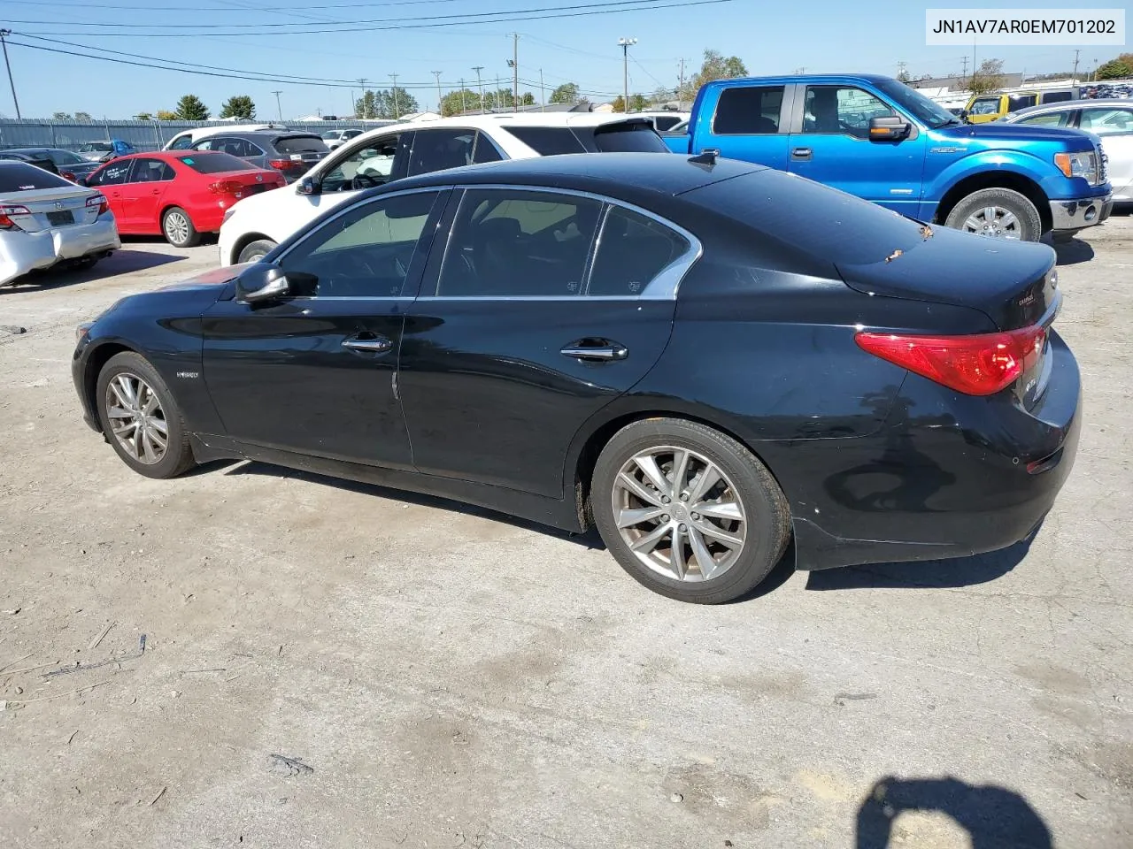 JN1AV7AR0EM701202 2014 Infiniti Q50 Hybrid Premium