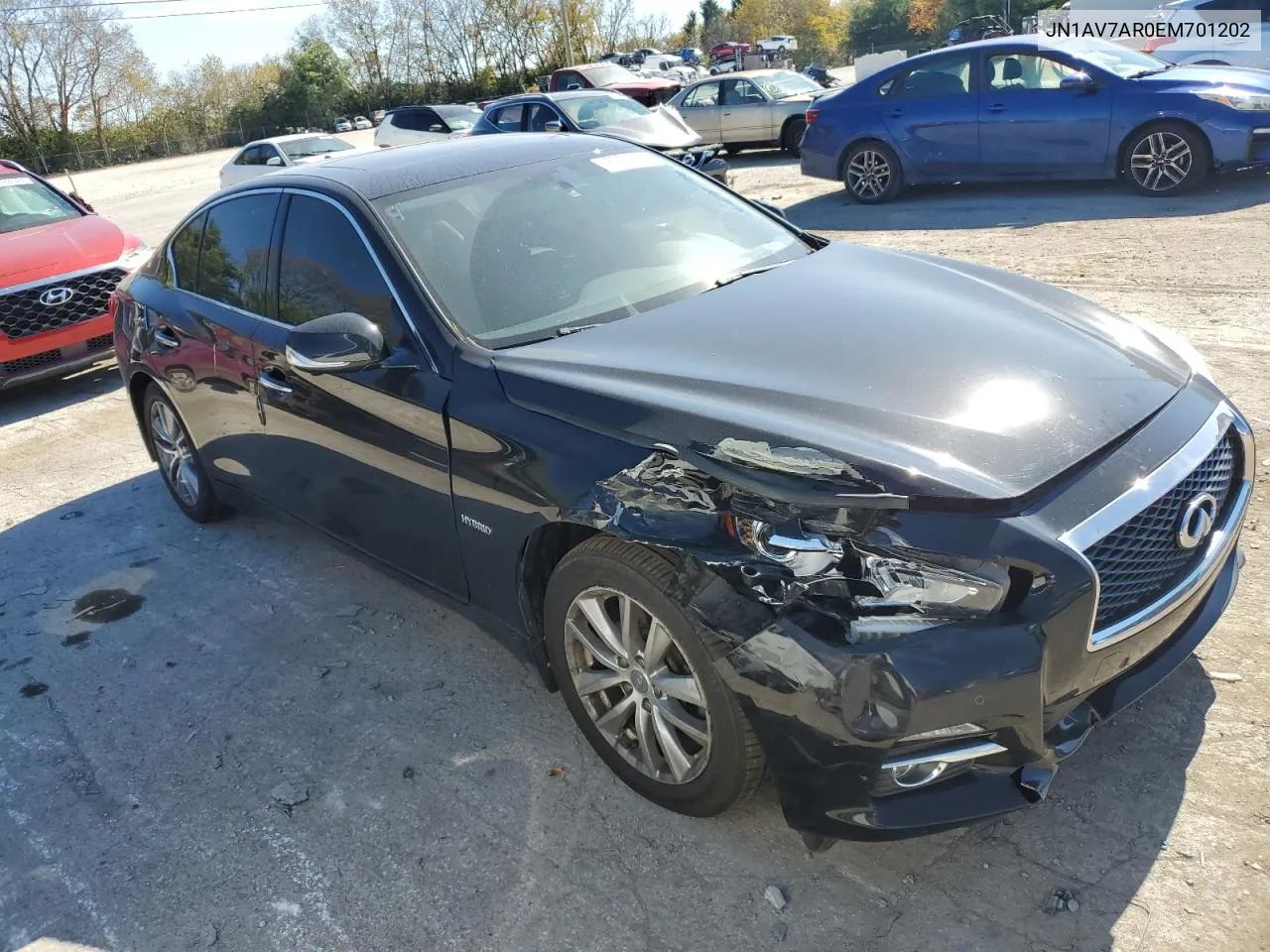 JN1AV7AR0EM701202 2014 Infiniti Q50 Hybrid Premium