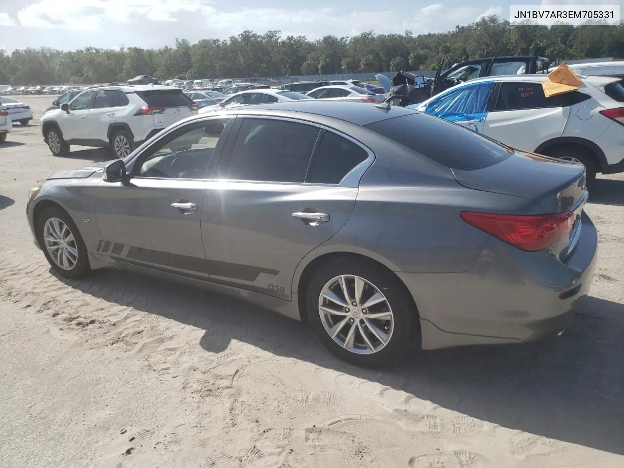 JN1BV7AR3EM705331 2014 Infiniti Q50 Base