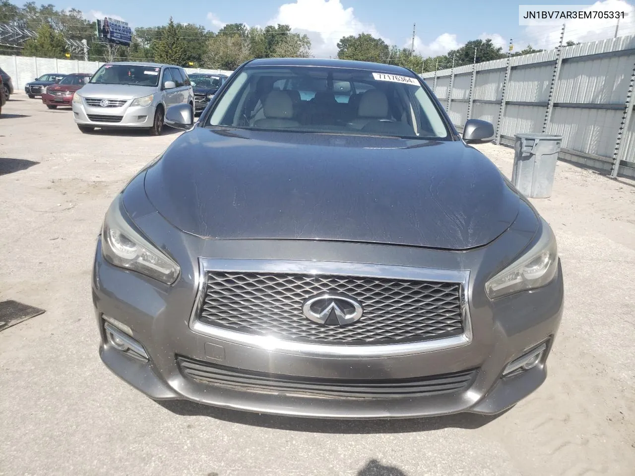 JN1BV7AR3EM705331 2014 Infiniti Q50 Base