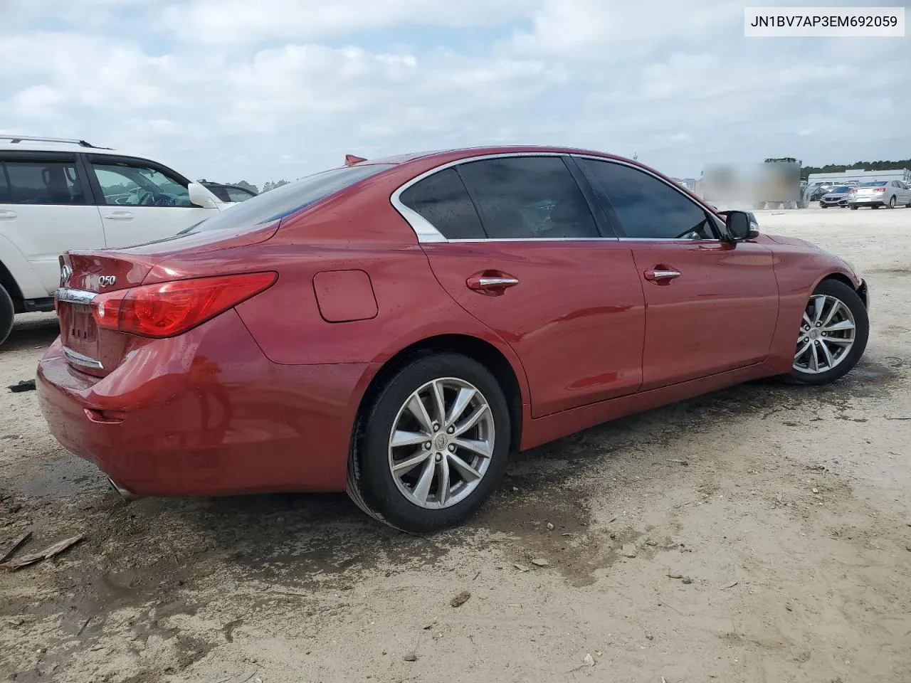 2014 Infiniti Q50 Base VIN: JN1BV7AP3EM692059 Lot: 78166034