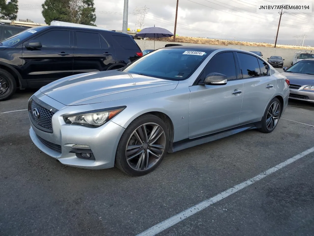 2014 Infiniti Q50 Base VIN: JN1BV7AP4EM680194 Lot: 78283824