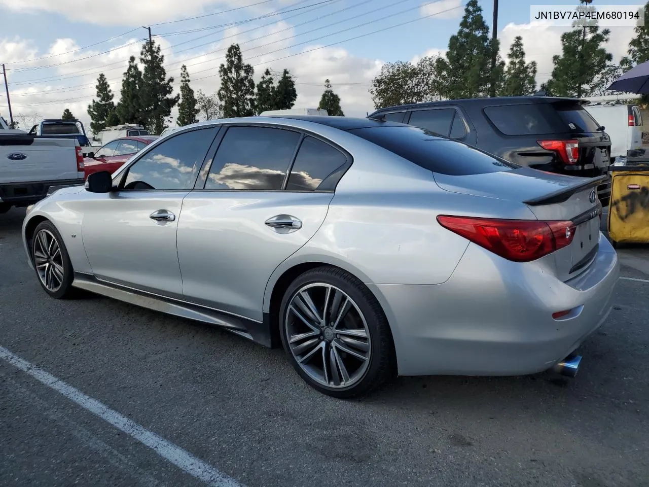 2014 Infiniti Q50 Base VIN: JN1BV7AP4EM680194 Lot: 78283824