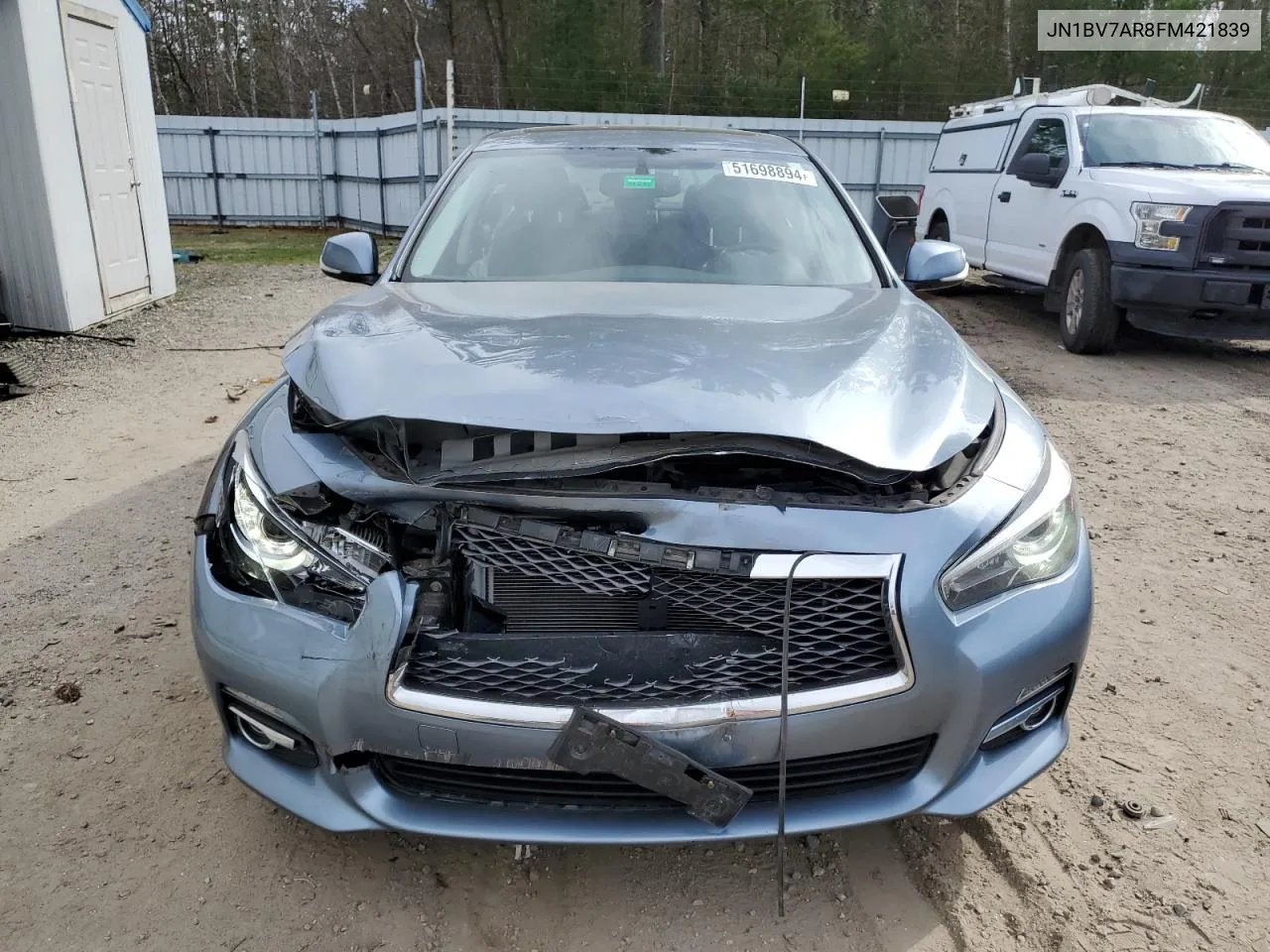 JN1BV7AR8FM421839 2015 Infiniti Q50 Base