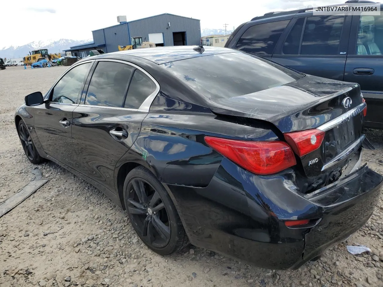 2015 Infiniti Q50 Base VIN: JN1BV7AR8FM416964 Lot: 52444464