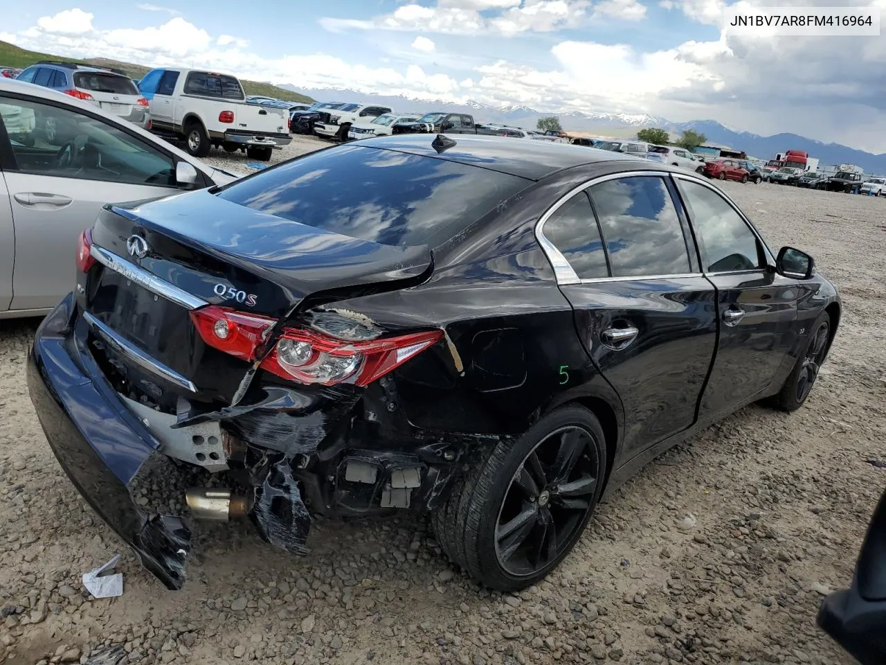 2015 Infiniti Q50 Base VIN: JN1BV7AR8FM416964 Lot: 52444464