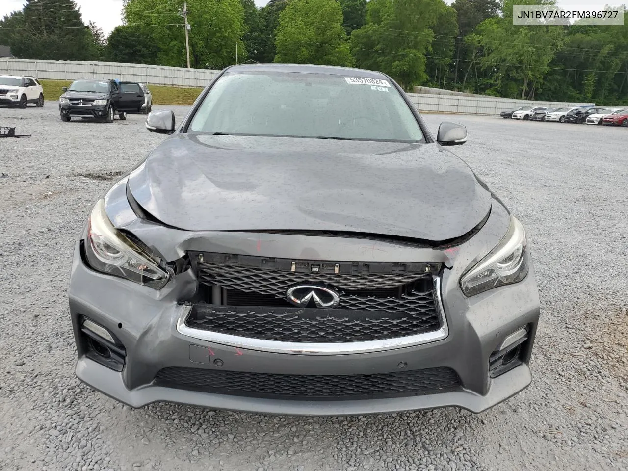 2015 Infiniti Q50 Base VIN: JN1BV7AR2FM396727 Lot: 53570824