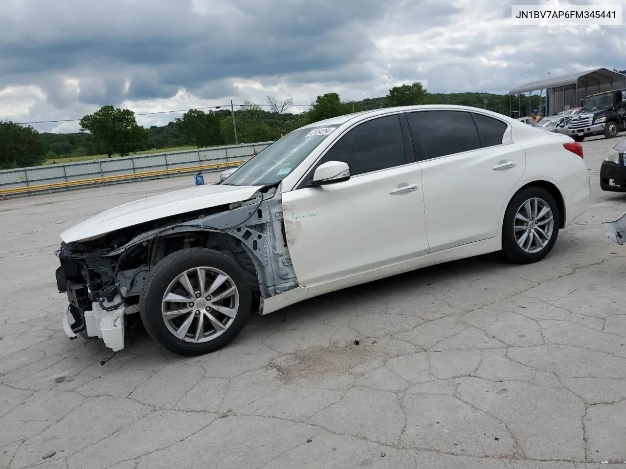 2015 Infiniti Q50 Base VIN: JN1BV7AP6FM345441 Lot: 53854254