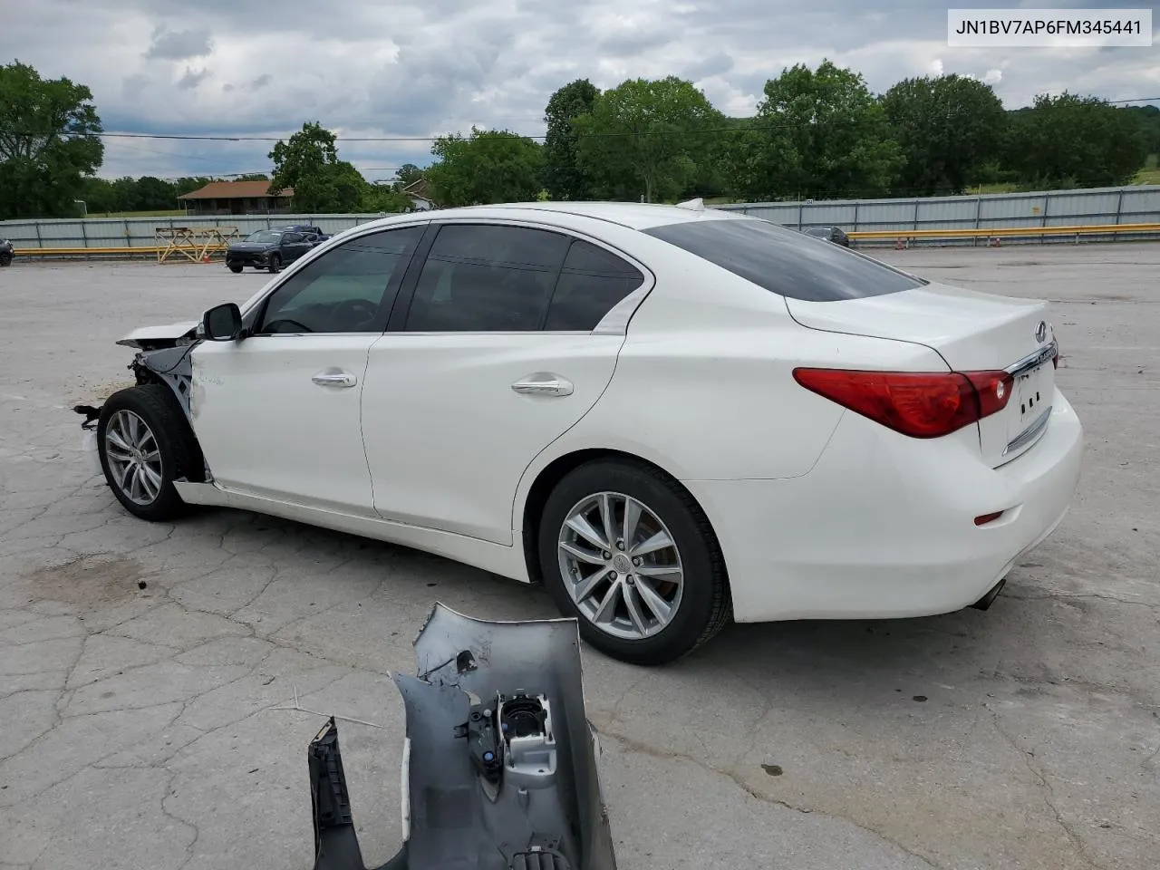 2015 Infiniti Q50 Base VIN: JN1BV7AP6FM345441 Lot: 53854254