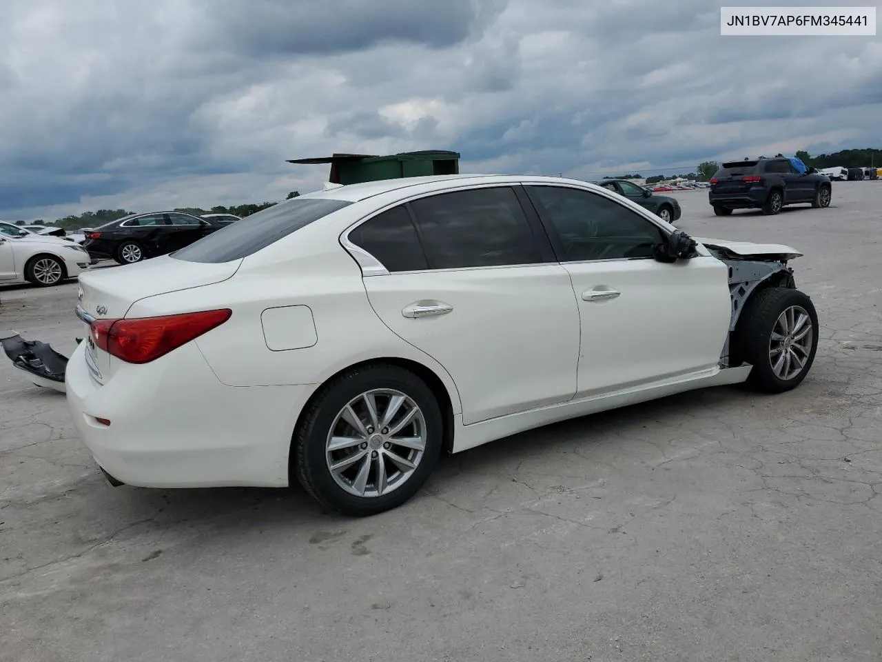 2015 Infiniti Q50 Base VIN: JN1BV7AP6FM345441 Lot: 53854254