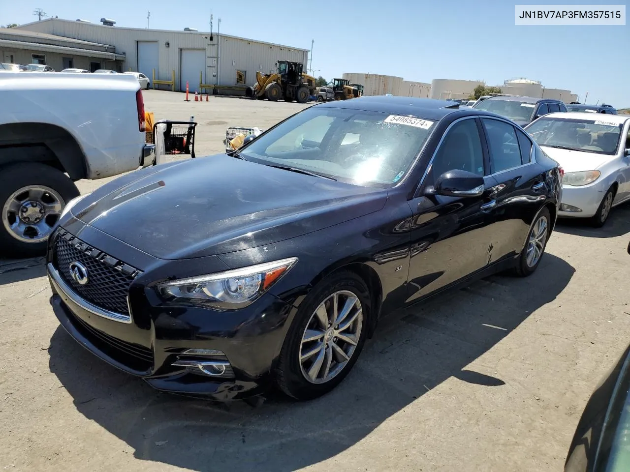 JN1BV7AP3FM357515 2015 Infiniti Q50 Base