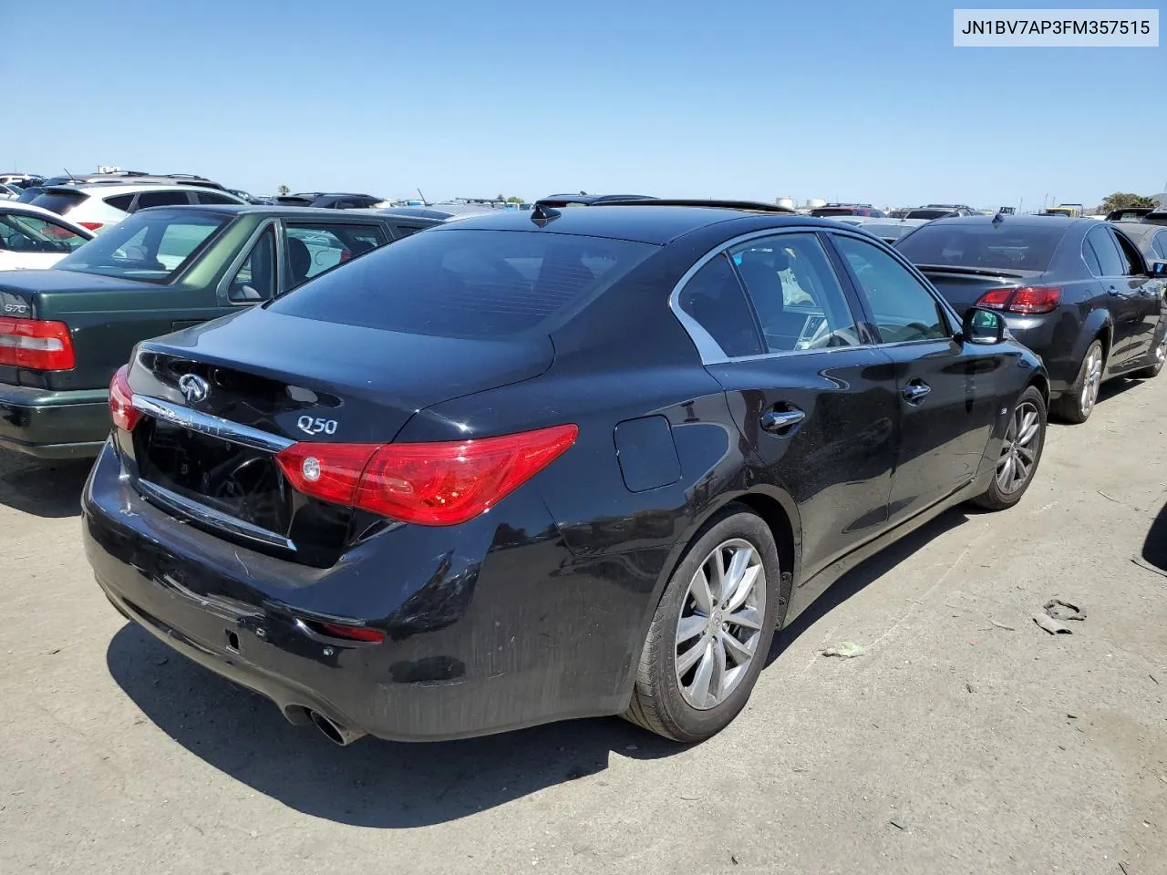 JN1BV7AP3FM357515 2015 Infiniti Q50 Base