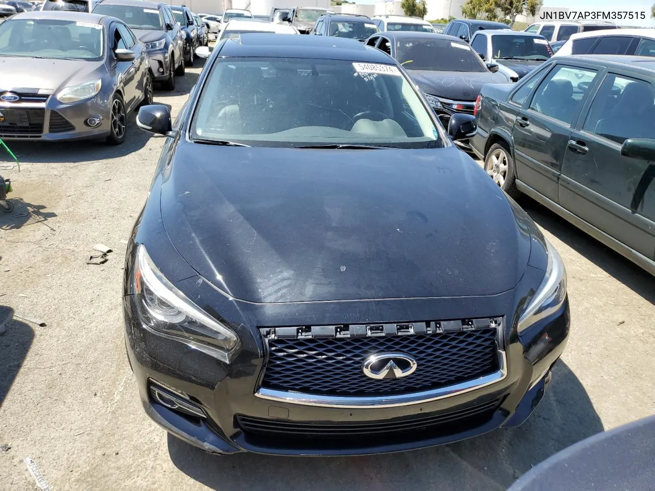 2015 Infiniti Q50 Base VIN: JN1BV7AP3FM357515 Lot: 54085374