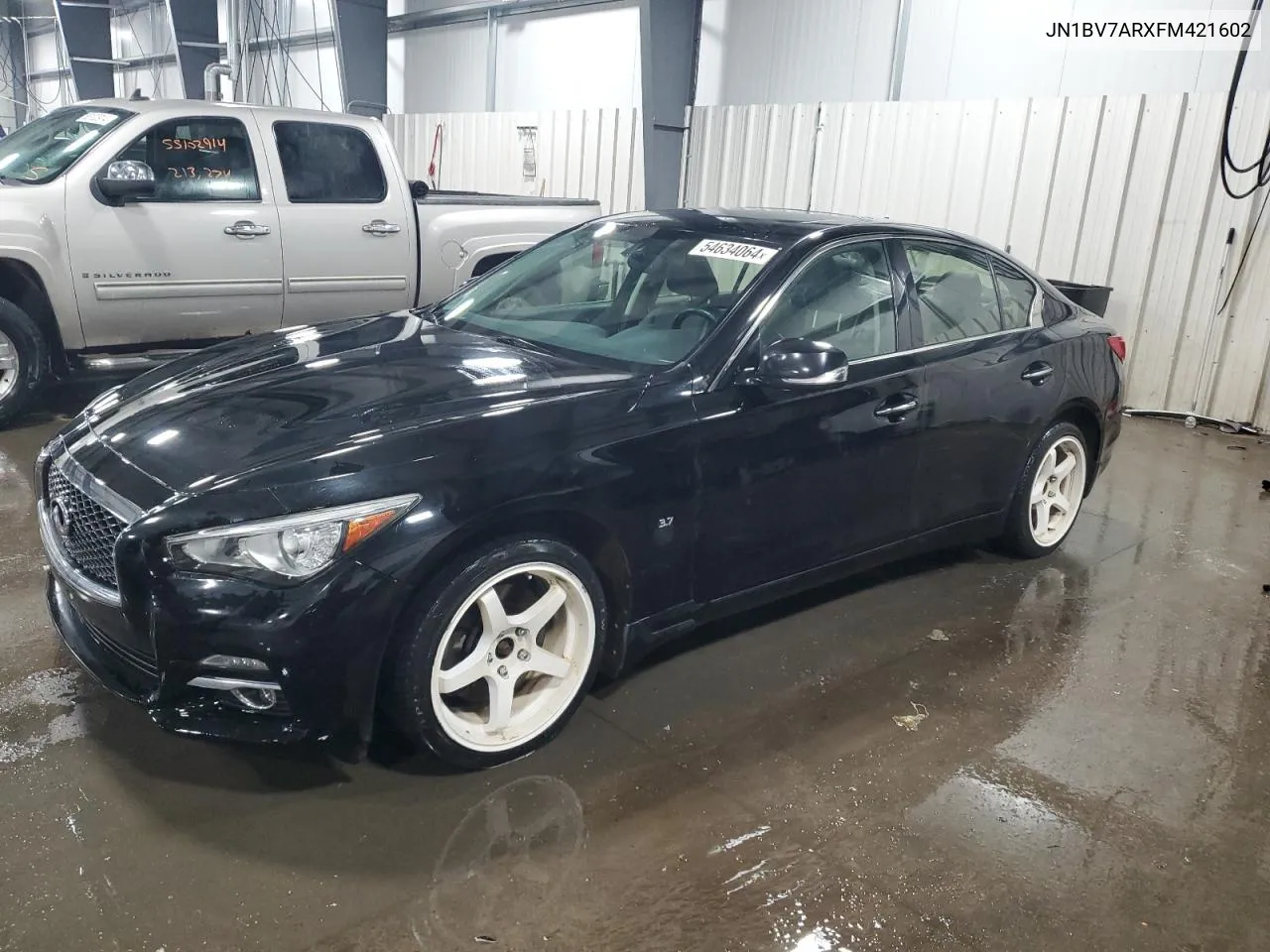 2015 Infiniti Q50 Base VIN: JN1BV7ARXFM421602 Lot: 54634064