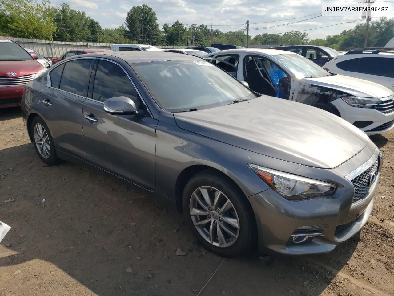 2015 Infiniti Q50 Base VIN: JN1BV7AR8FM396487 Lot: 57978044