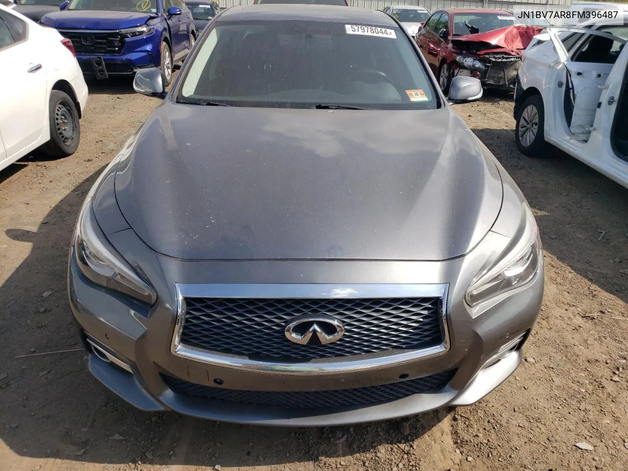 2015 Infiniti Q50 Base VIN: JN1BV7AR8FM396487 Lot: 57978044