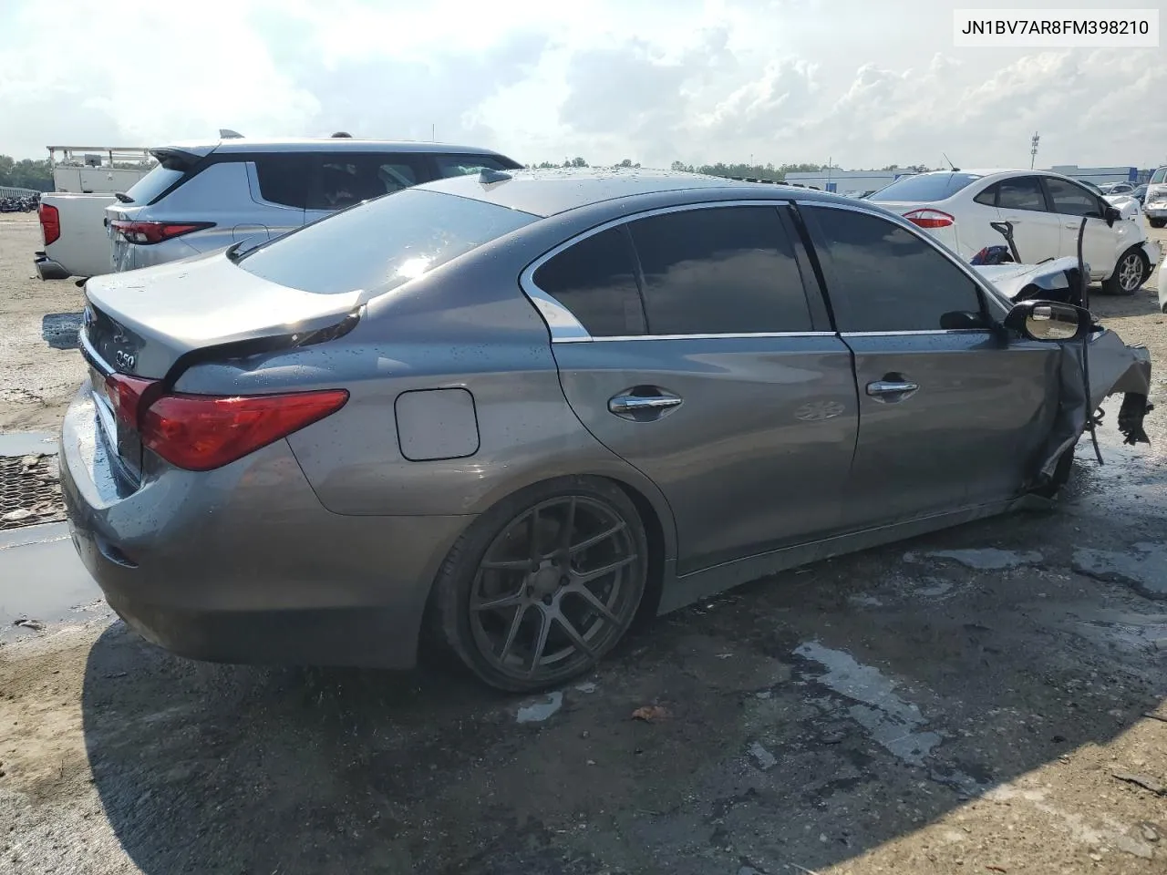 2015 Infiniti Q50 Base VIN: JN1BV7AR8FM398210 Lot: 58397144