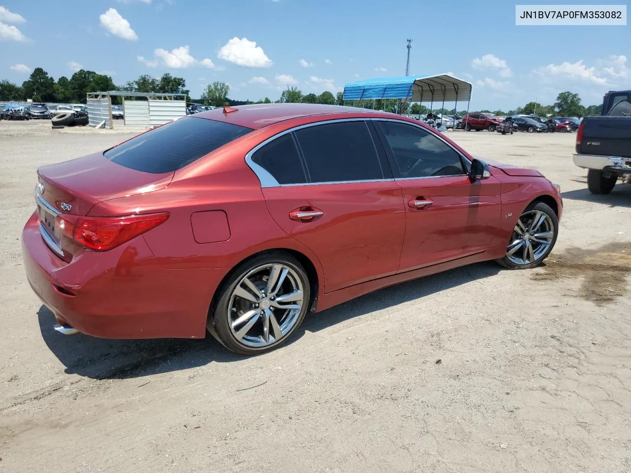 2015 Infiniti Q50 Base VIN: JN1BV7AP0FM353082 Lot: 59039174