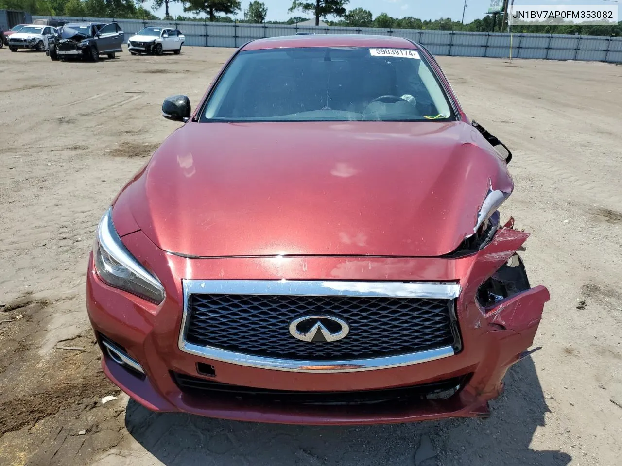 JN1BV7AP0FM353082 2015 Infiniti Q50 Base