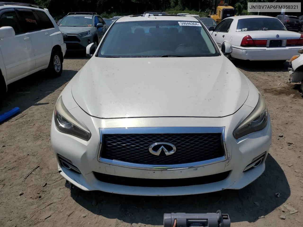 JN1BV7AP6FM358321 2015 Infiniti Q50 Base