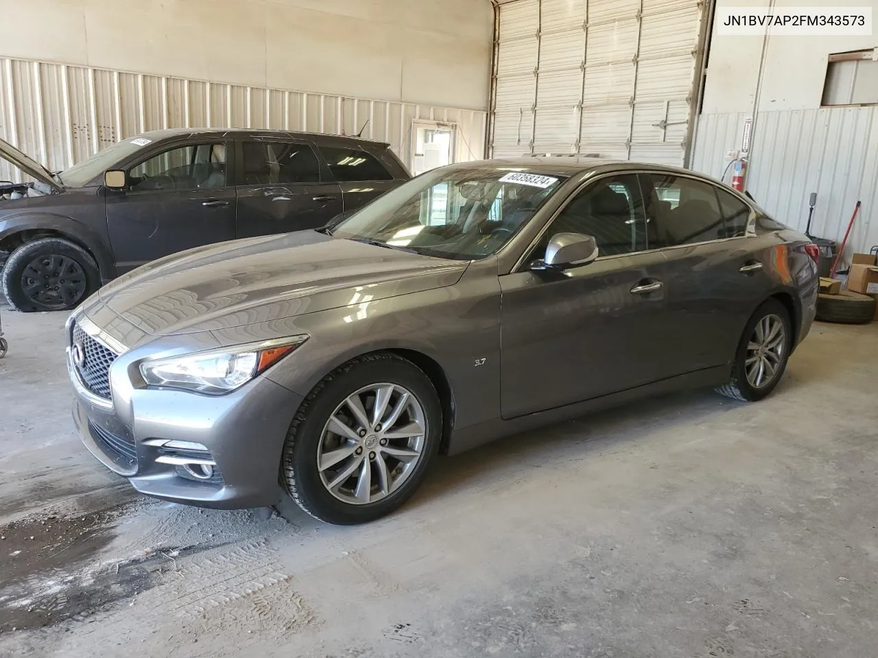 2015 Infiniti Q50 Base VIN: JN1BV7AP2FM343573 Lot: 60358324