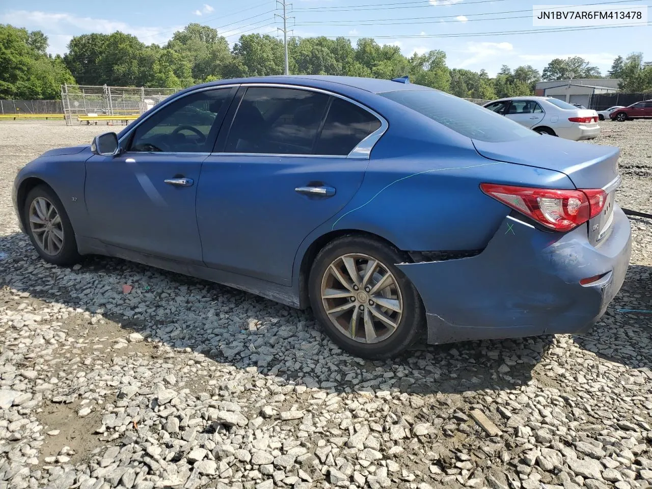 2015 Infiniti Q50 Base VIN: JN1BV7AR6FM413478 Lot: 60621954