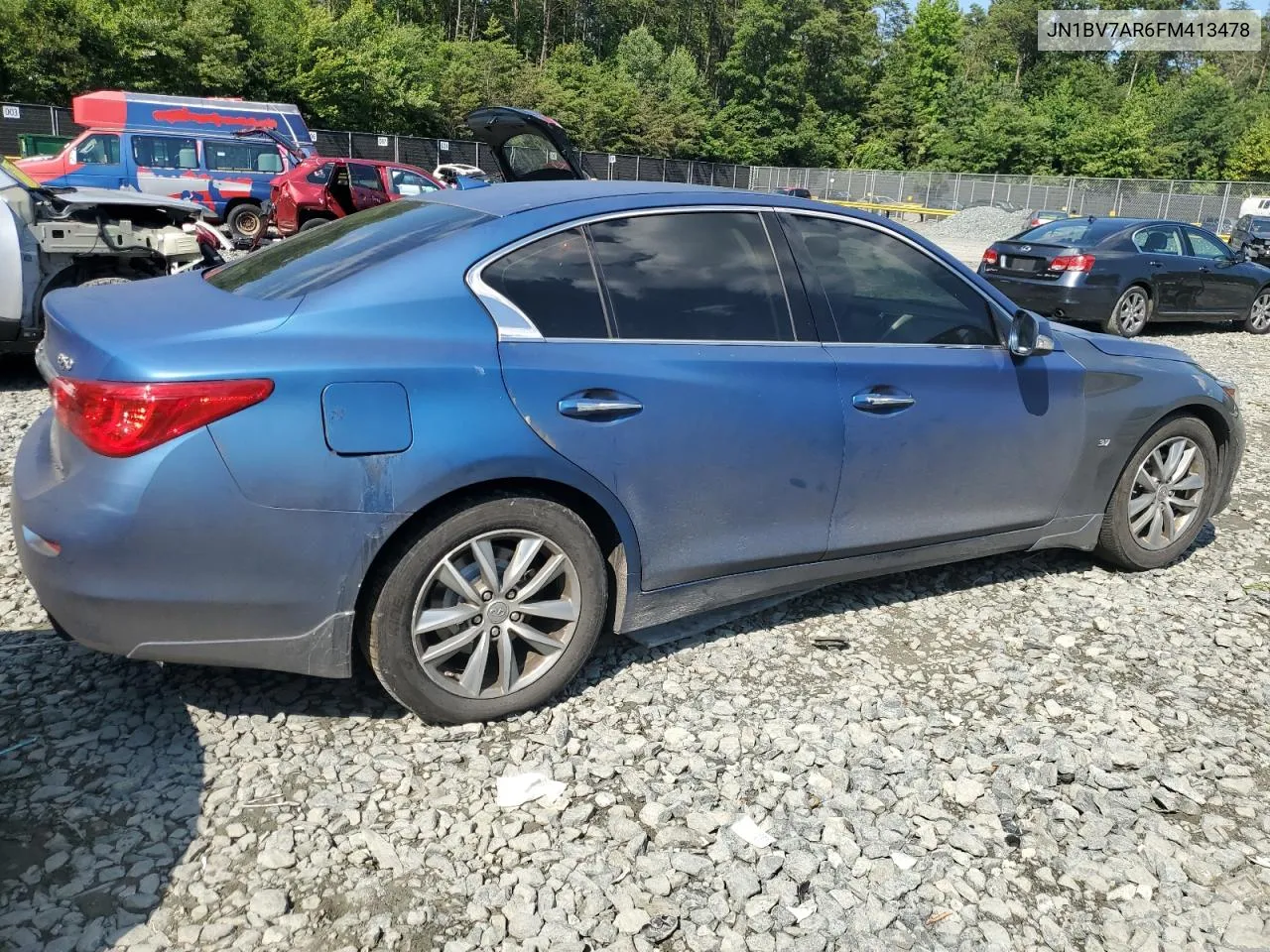 JN1BV7AR6FM413478 2015 Infiniti Q50 Base