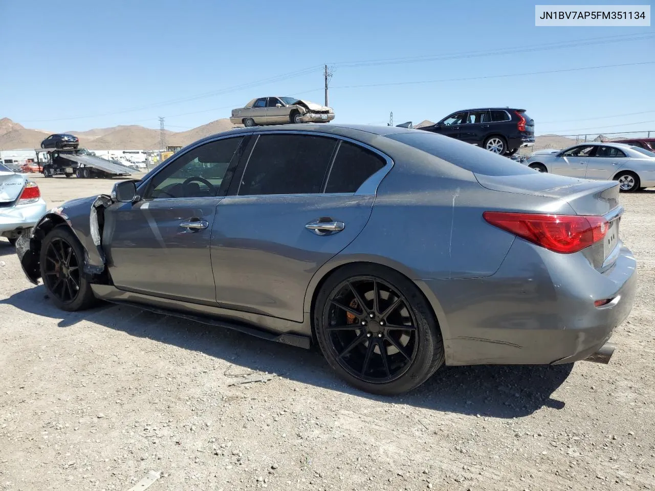 2015 Infiniti Q50 Base VIN: JN1BV7AP5FM351134 Lot: 60954414