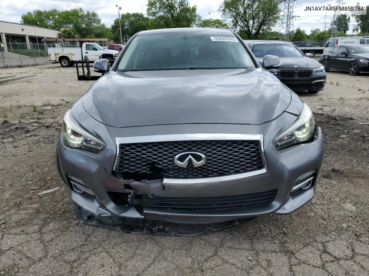 JN1AV7AR5FM850254 2015 Infiniti Q50 Hybrid Premium