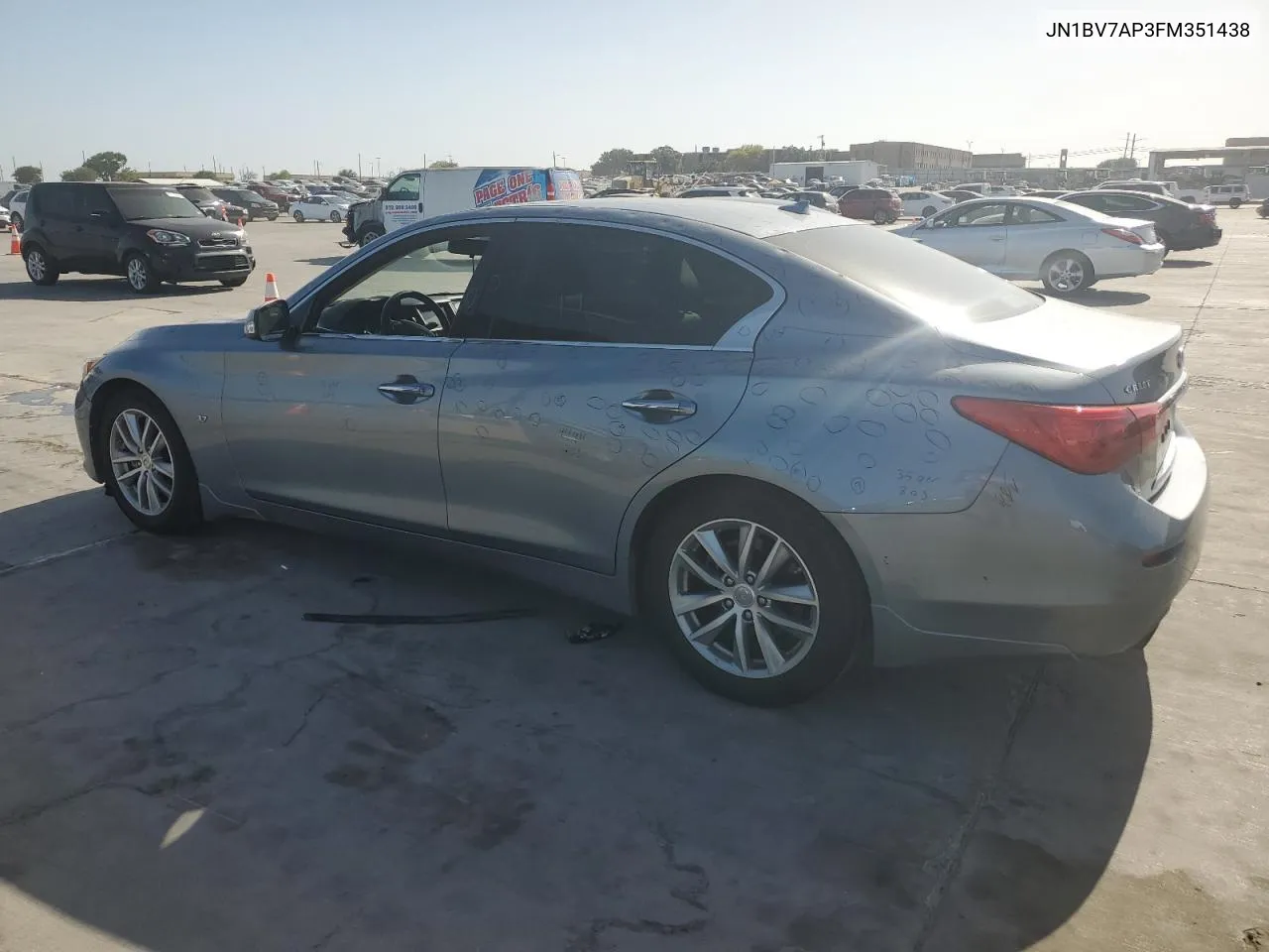 JN1BV7AP3FM351438 2015 Infiniti Q50 Base