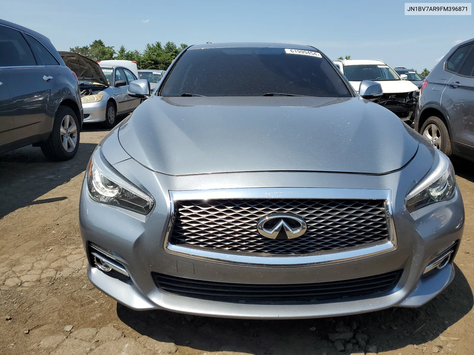 2015 Infiniti Q50 Base VIN: JN1BV7AR9FM396871 Lot: 61999454