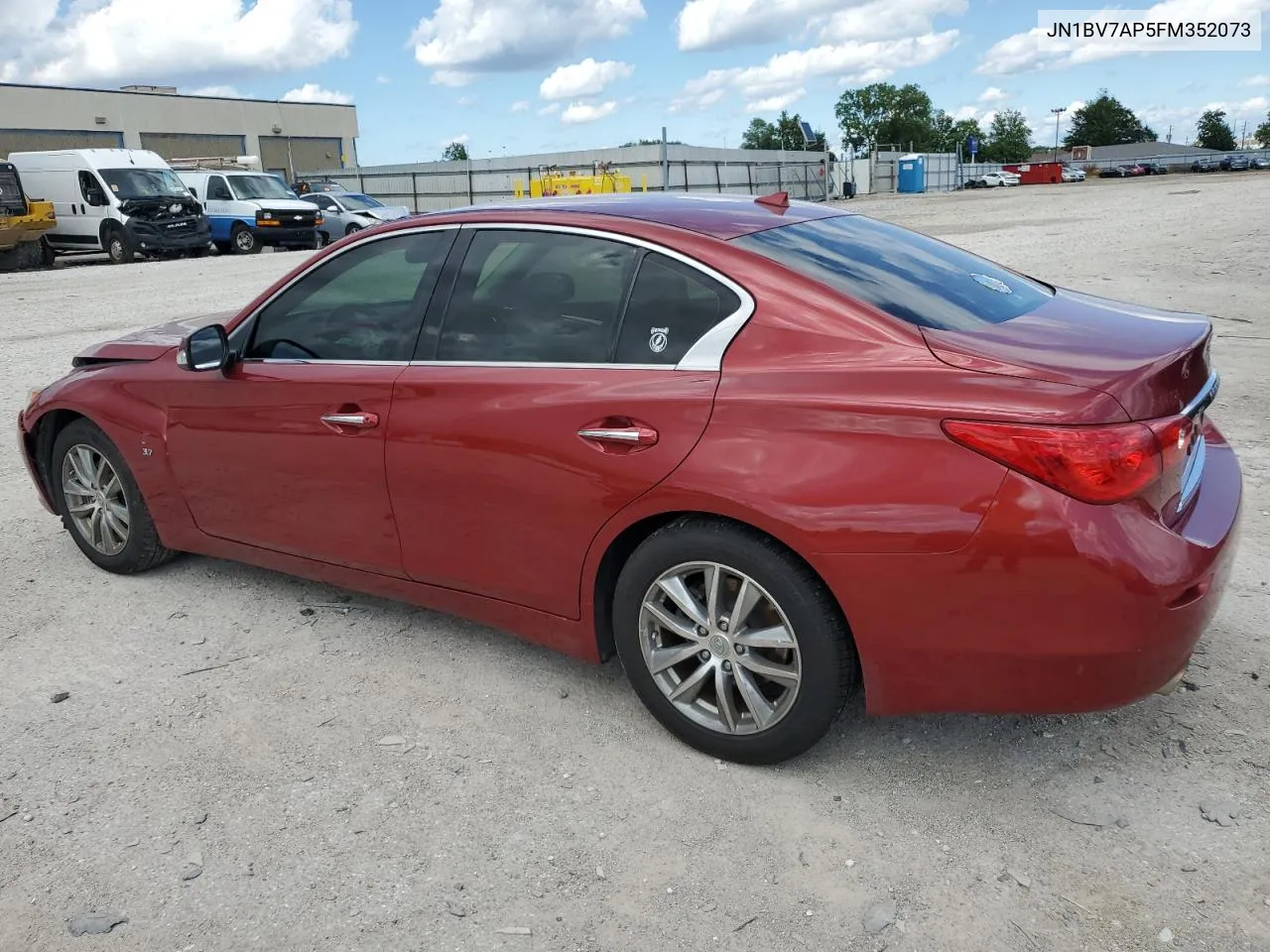 2015 Infiniti Q50 Base VIN: JN1BV7AP5FM352073 Lot: 62233764