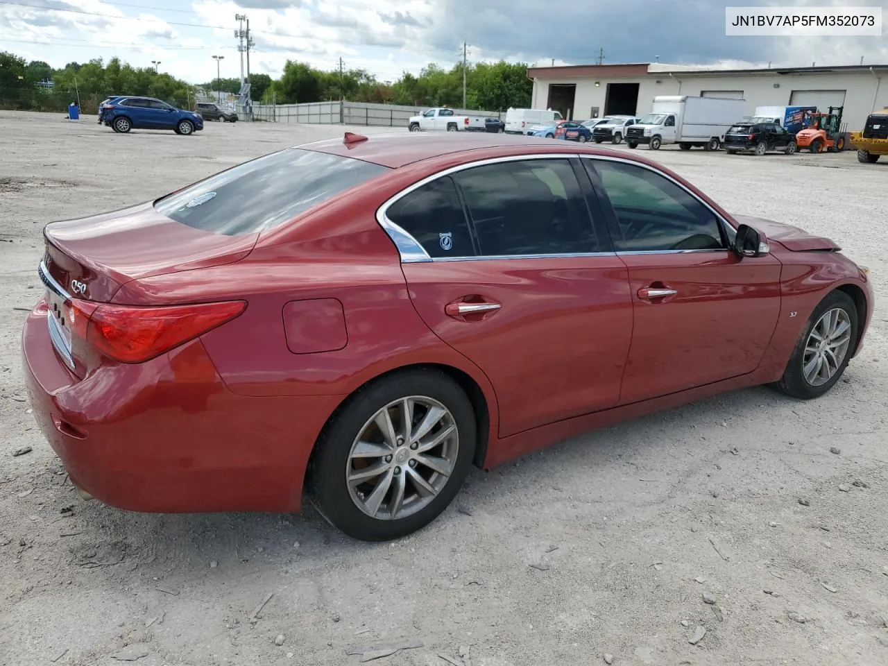 2015 Infiniti Q50 Base VIN: JN1BV7AP5FM352073 Lot: 62233764