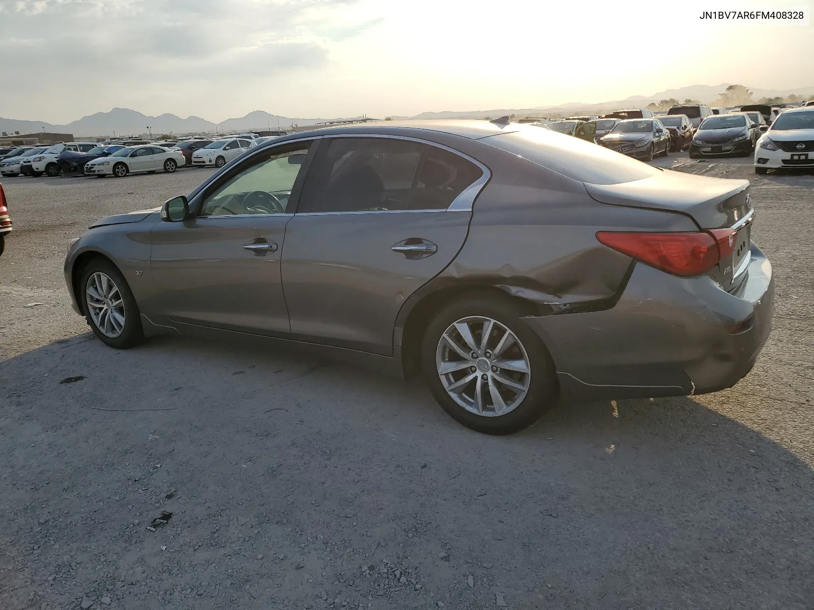 2015 Infiniti Q50 Base VIN: JN1BV7AR6FM408328 Lot: 62956894