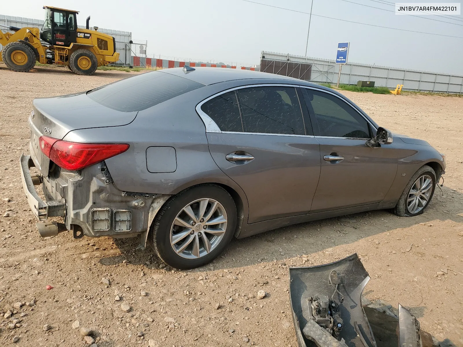 2015 Infiniti Q50 Base VIN: JN1BV7AR4FM422101 Lot: 63312644