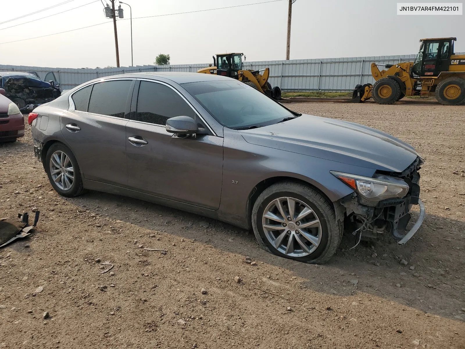 2015 Infiniti Q50 Base VIN: JN1BV7AR4FM422101 Lot: 63312644