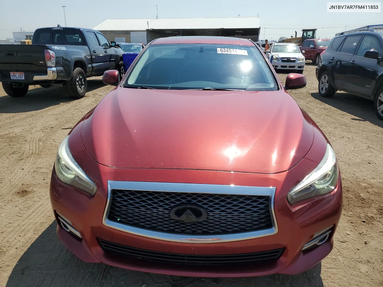 JN1BV7AR7FM411853 2015 Infiniti Q50 Base