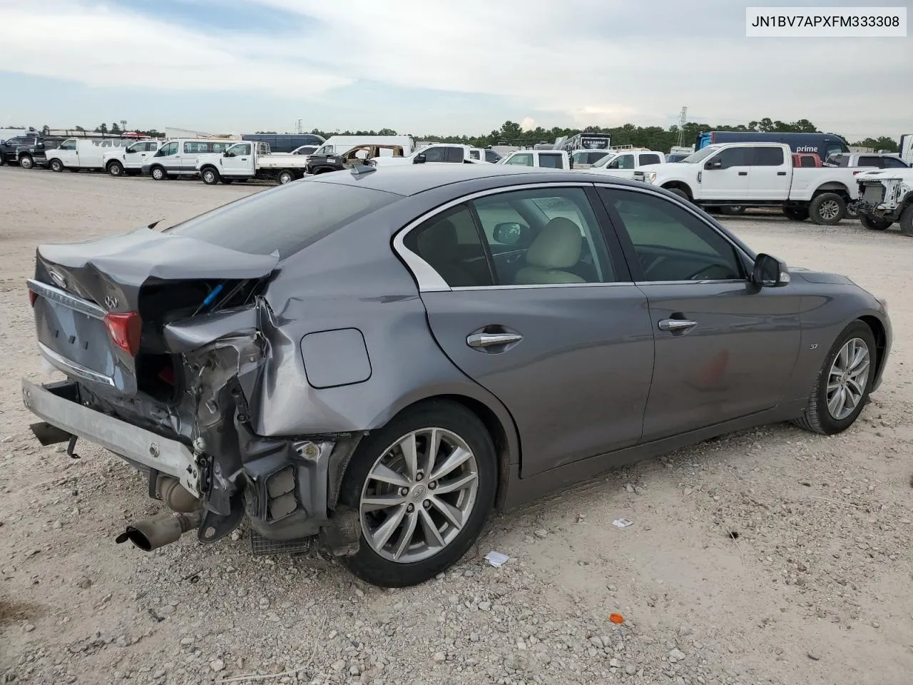 2015 Infiniti Q50 Base VIN: JN1BV7APXFM333308 Lot: 63678564