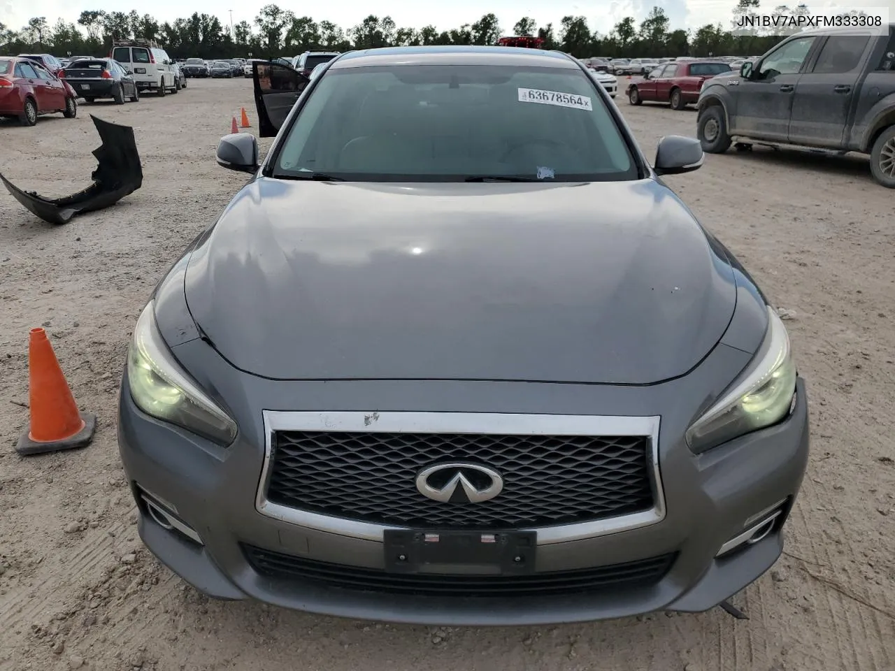 JN1BV7APXFM333308 2015 Infiniti Q50 Base