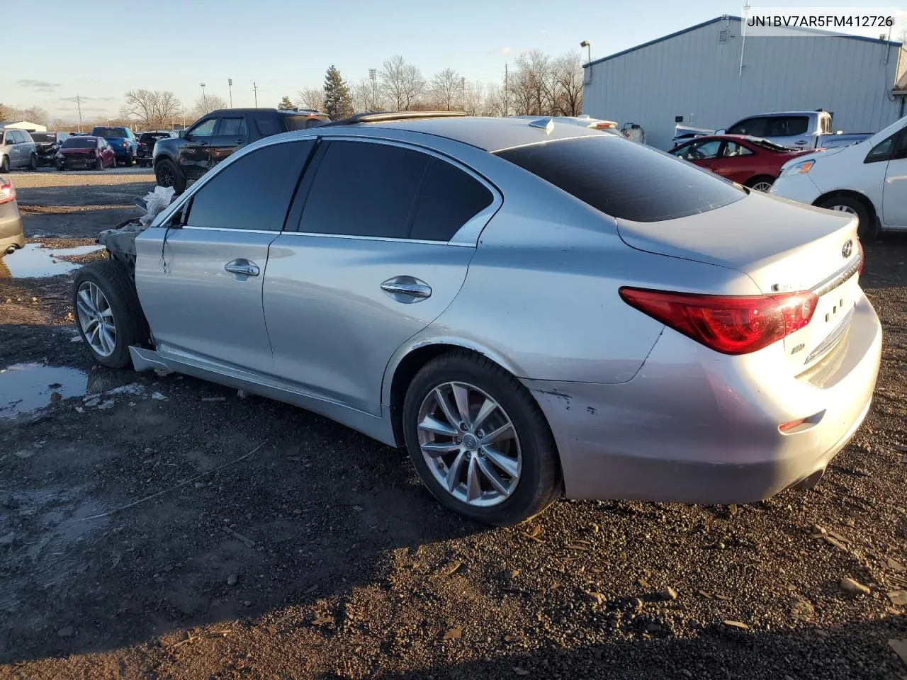 2015 Infiniti Q50 Base VIN: JN1BV7AR5FM412726 Lot: 65112114