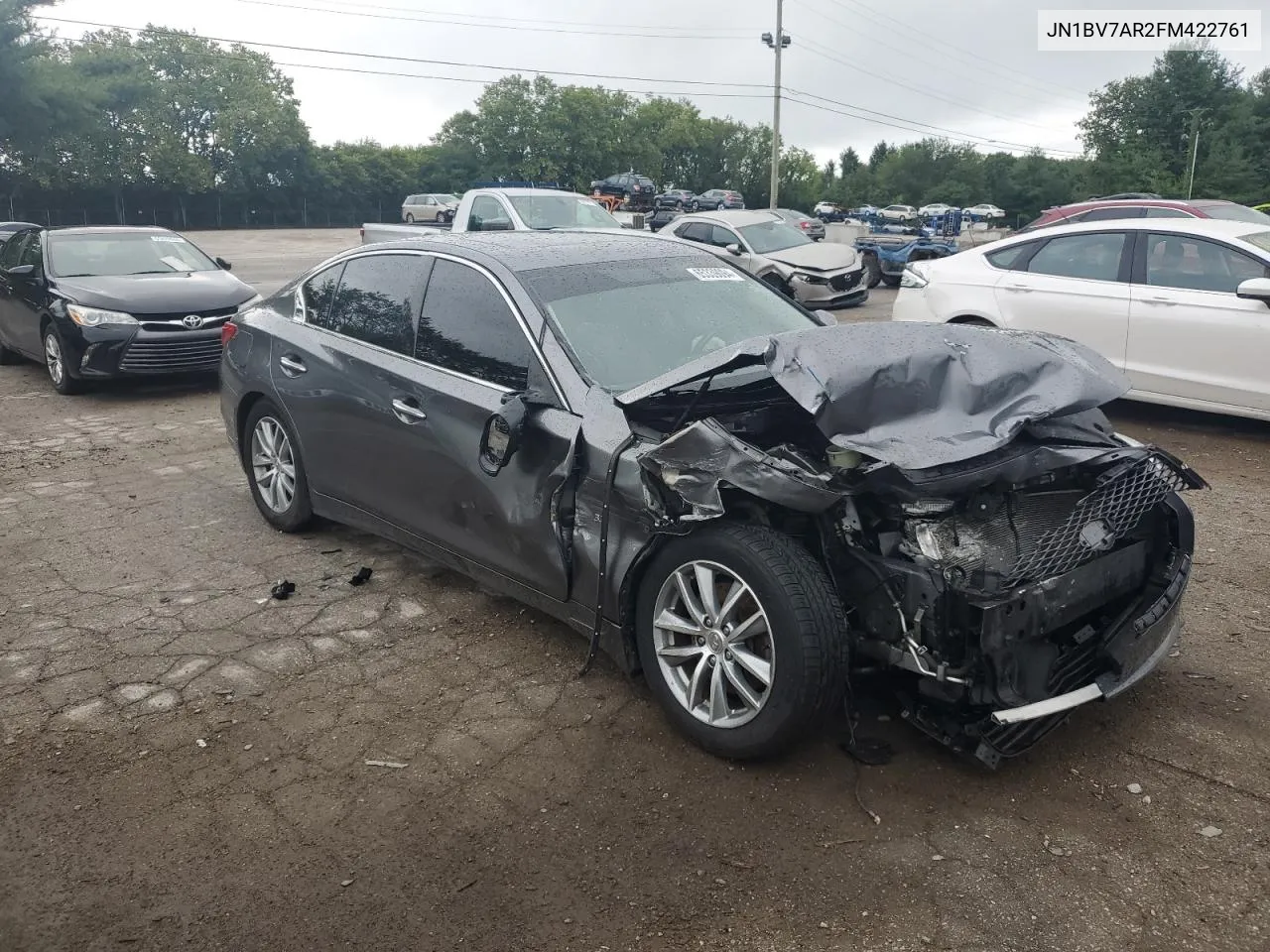 2015 Infiniti Q50 Base VIN: JN1BV7AR2FM422761 Lot: 65339094